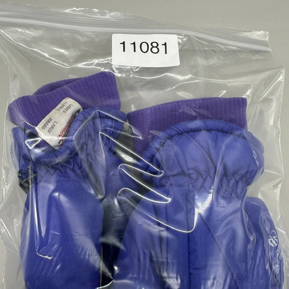 Gordini Gore-Tex Ski Gloves Womens Large Purple Blue Waterproof Insulated Winter